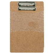 Saunders Hardboard Clipboard - Letter Size with Low Profile Clip and Built-in Hanging Hole, 2 Per Pack