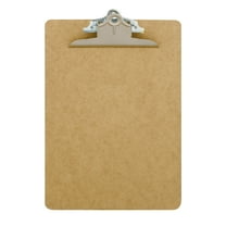 Saunders Manufacturing Hardboard Clipboard with High Capacity Clip