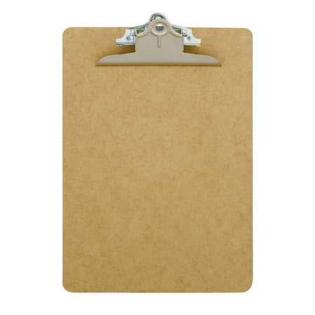 Saunders Hardboard Clipboard with High Capacity Clip
