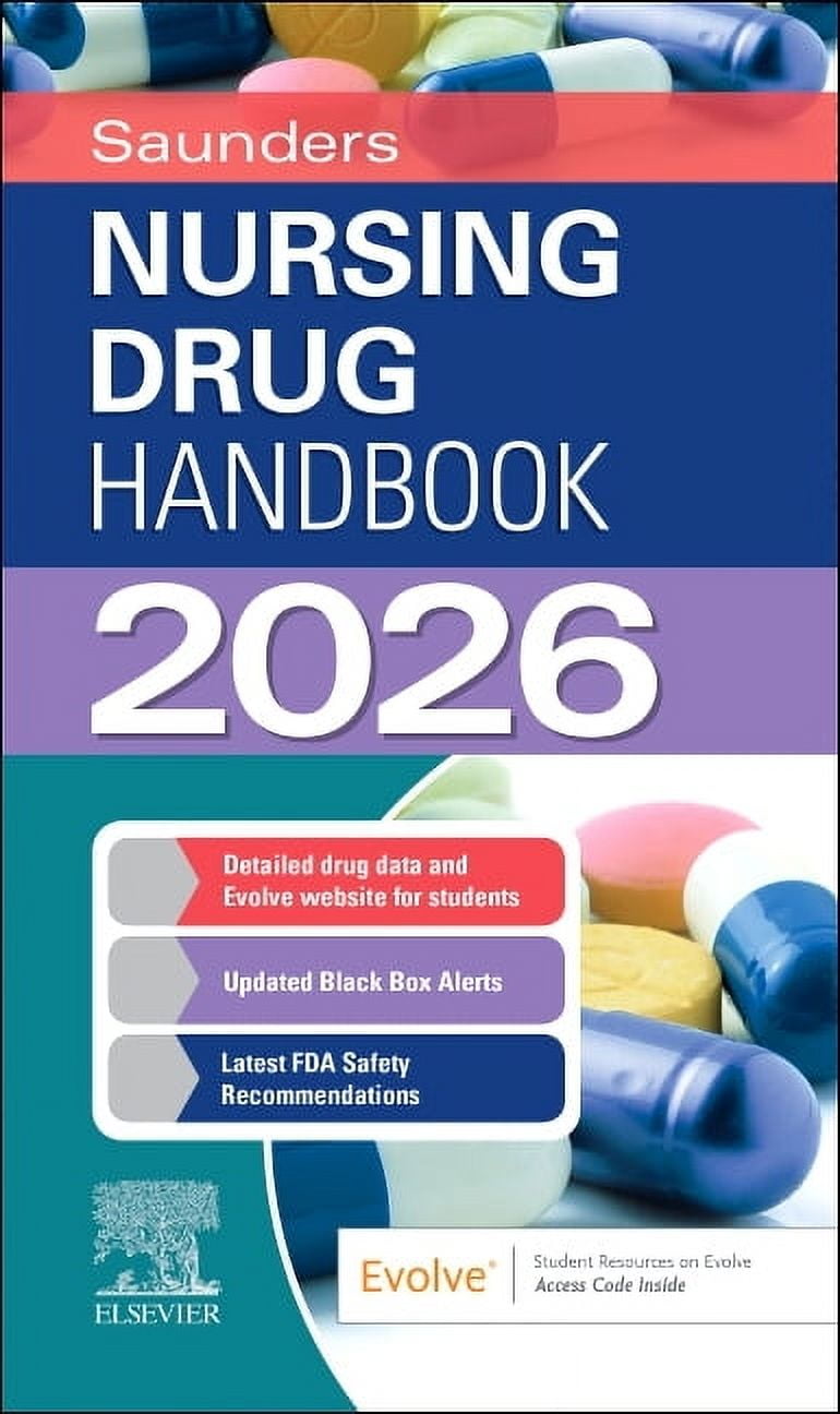 Saunders Nursing Drug Handbook 2026, (Paperback)