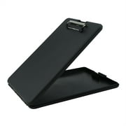Saunders Plastic Storage Clipboard, Low Profile Clip, Letter Size Form Holder, Black