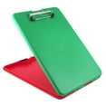 thumbnail image 1 of Saunders Plastic Storage Clipboard, Low Profile Clip, Letter Size Form Holder, Red & Green, 1 of 9