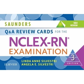 Saunders Q & A Review Cards for the NCLEX-RN Examination, 9780323414784, 0323414788, Paperback, 3 edition