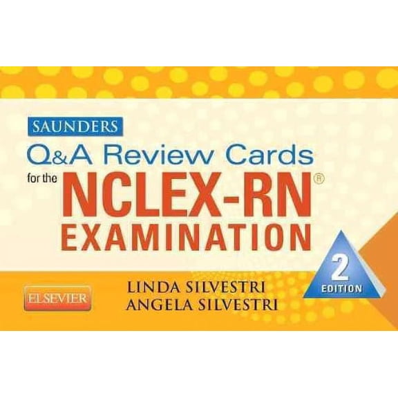 Pre-Owned Saunders Q & A Review Cards for the Nclex-Rn(r) Exam (Hardcover) by Linda Anne Silvestri, Angela Silvestri