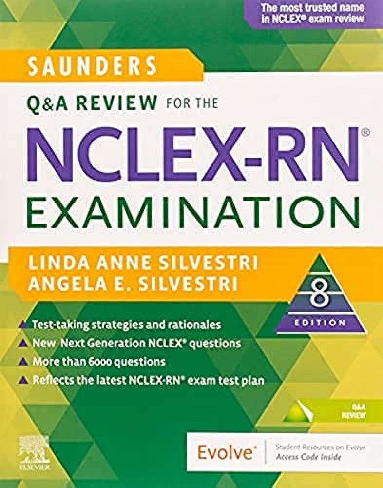 Pre-Owned Saunders Q & A Review for the NCLEX-RN? Examination [Paperback] Silvestri PhD RN FAAN, Linda Anne and Silvestri PhD APRN FNP-BC CNE, Angela
