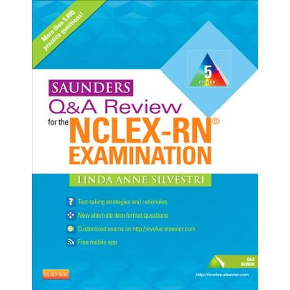Saunders Q & A Review for the Nclex-Rn(r) Examination (Paperback) by Linda Anne Silvestri