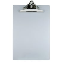 Saunders Recycled Aluminum Clipboard, A, High Capacity Clip, Letter, Silver