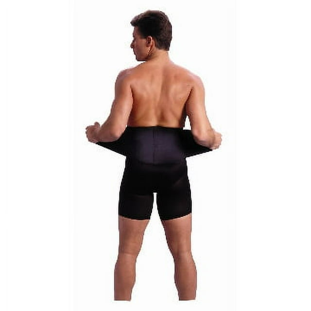 Saunders S'port All Back Support with White Compression Shorts Men's