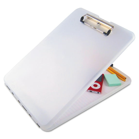 Saunders, SAU00871, US-Works SlimMate Storage Clipboard, 1 Each, Clear
