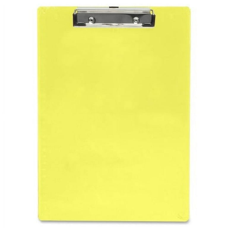 Saunders Neon Plastic Clipboards - 0.50 Saunders Neon Plastic Clipboards - 0.50