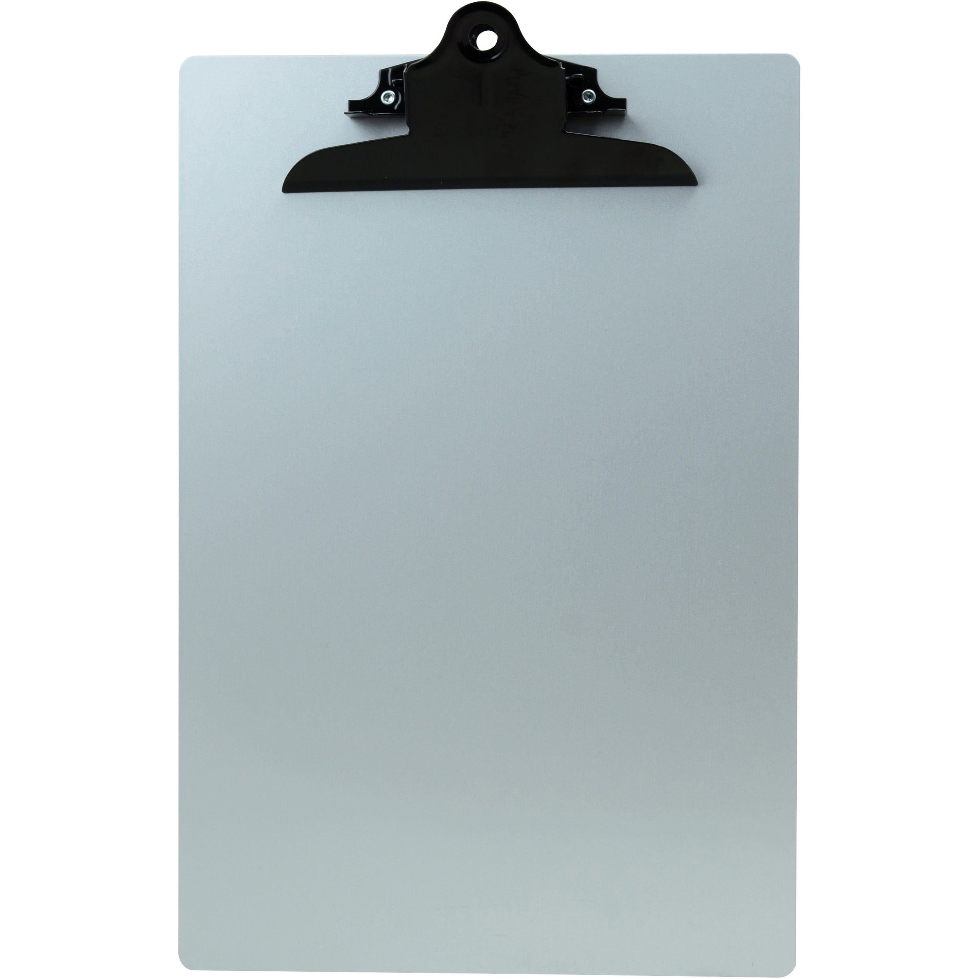 Saunders, SAU22516, Black Clip Aluminum Clipboard, 1 Each, Silver, Black
