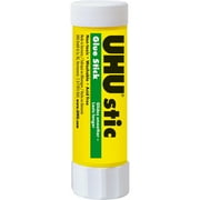 STAEDTLER  UHU Stic Permanent Glue Stick, Clear, 40 g, Pack of 12