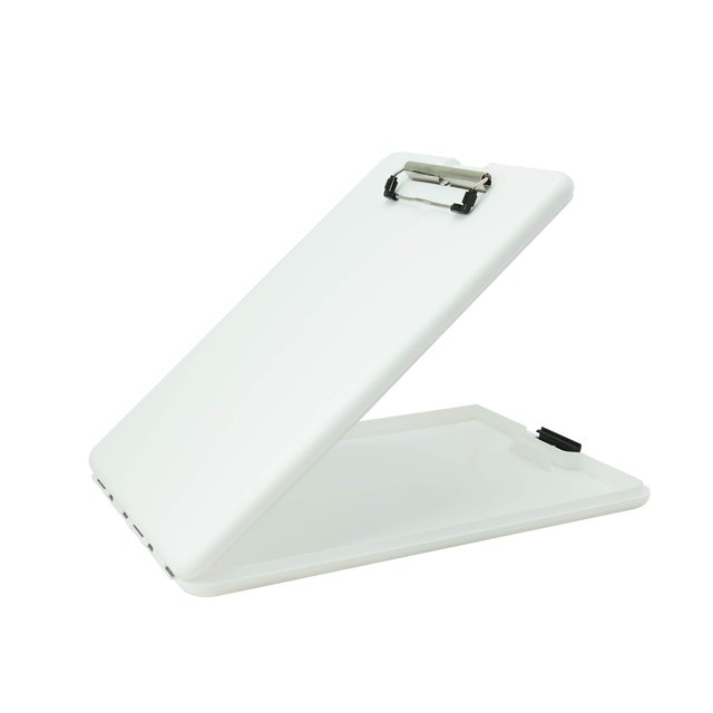 Saunders Seashell Plastic Storage clipboard with LowProfile Clip