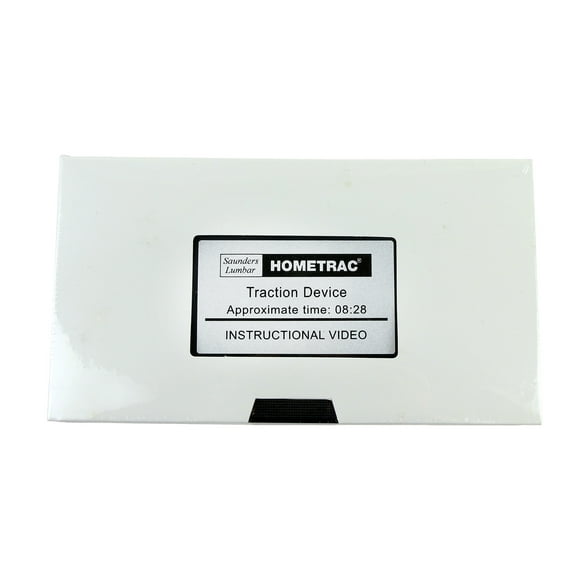 Saunders lumbar traction - HomeTrac instructional video only
