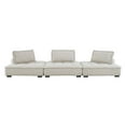 thumbnail image 1 of Saunter Tufted Fabric Fabric 3-Piece Sofa-EEI-5206, 1 of 8