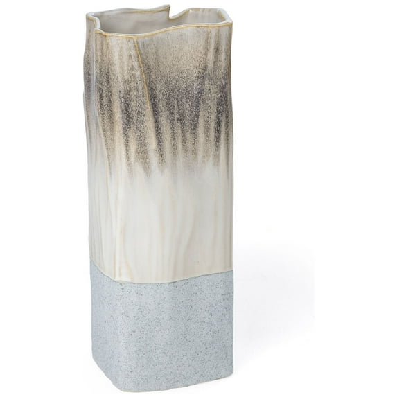 Gild Design House Saunton 12" Ceramic Table Vase Small