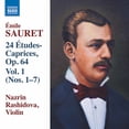 thumbnail image 1 of Sauret / Rashidova - Emile Sauret: 24 Etudes-Caprices, Op. 64 1 - Music & Performance - CD, 1 of 1