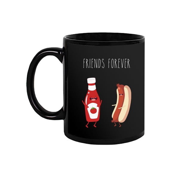 Sausage And Ketchup Friends Mug - Image by Shutterstock,