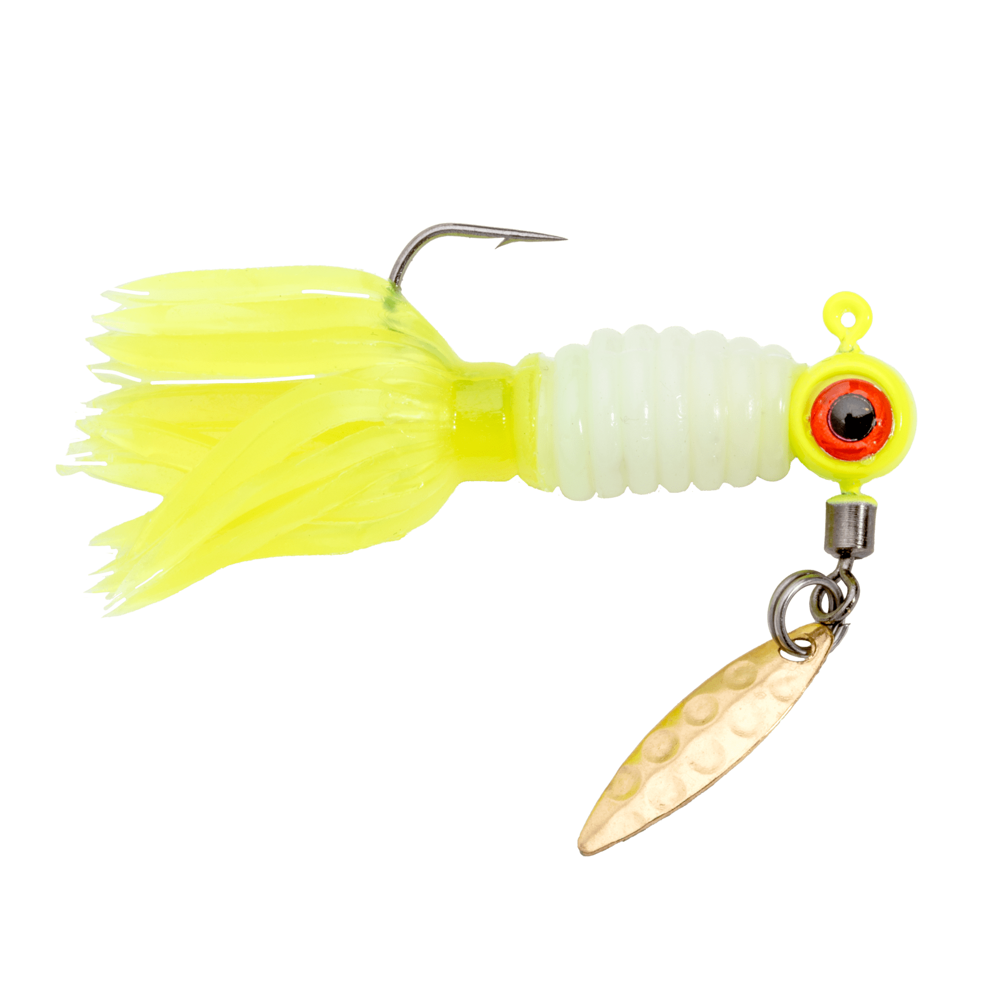 Sausage Head Spins Pre-Rigged Crappie Thunder 1/16 Who Dat