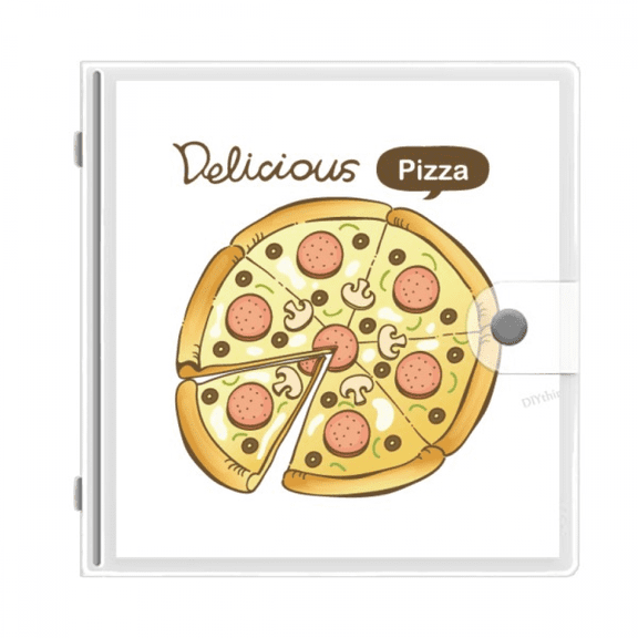 Sausage Mushroom Pizza Italy Foods Photo Album Wallet Wedding Family 4x6