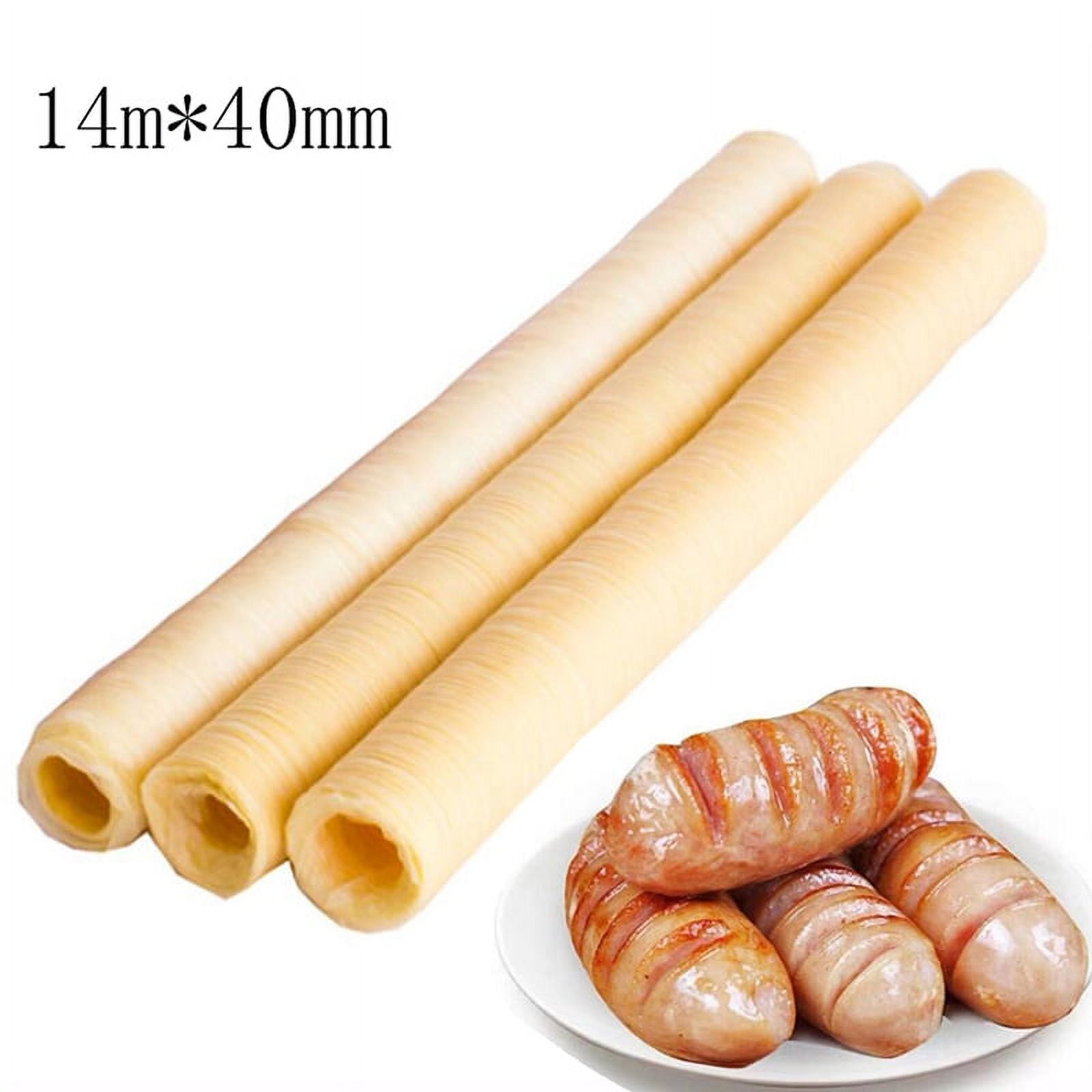 Sausage Packaging Tools 14m*40mm Sausage Tube Casing for Sausage edible