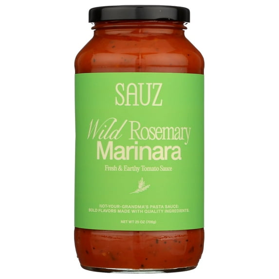 SAUZ Wild Rosemary Marinara Sauce, 25 oz.