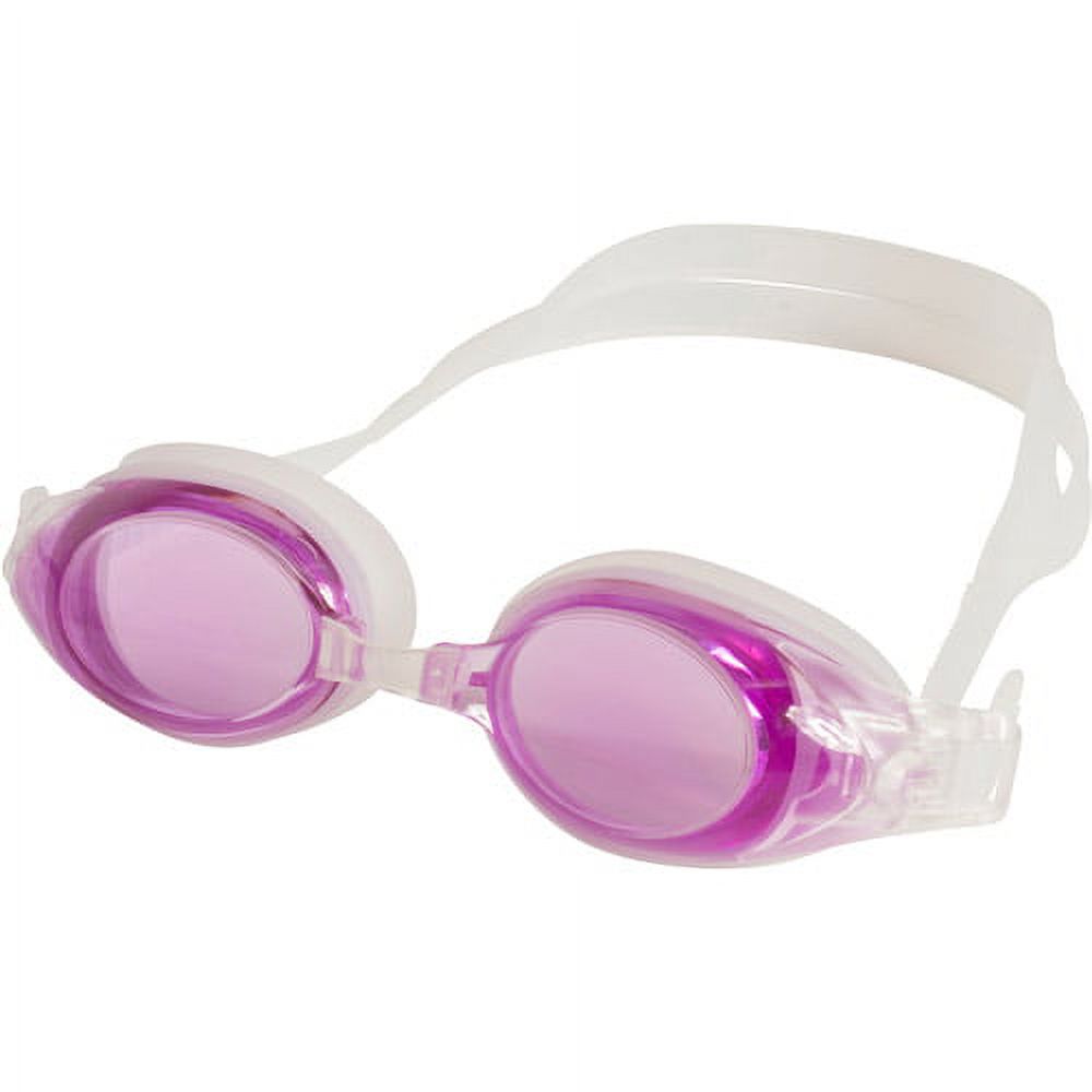SavCo Optical Rx Purple Swim Goggles for Kids, Teens & Adults (Assorted Magnification Strengths)