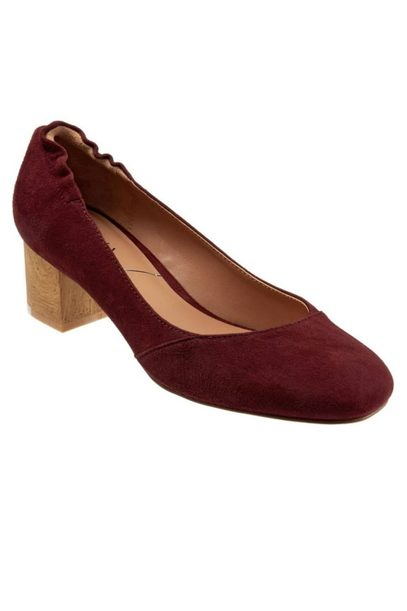 Women's Bordeaux Suede Everly Pumps