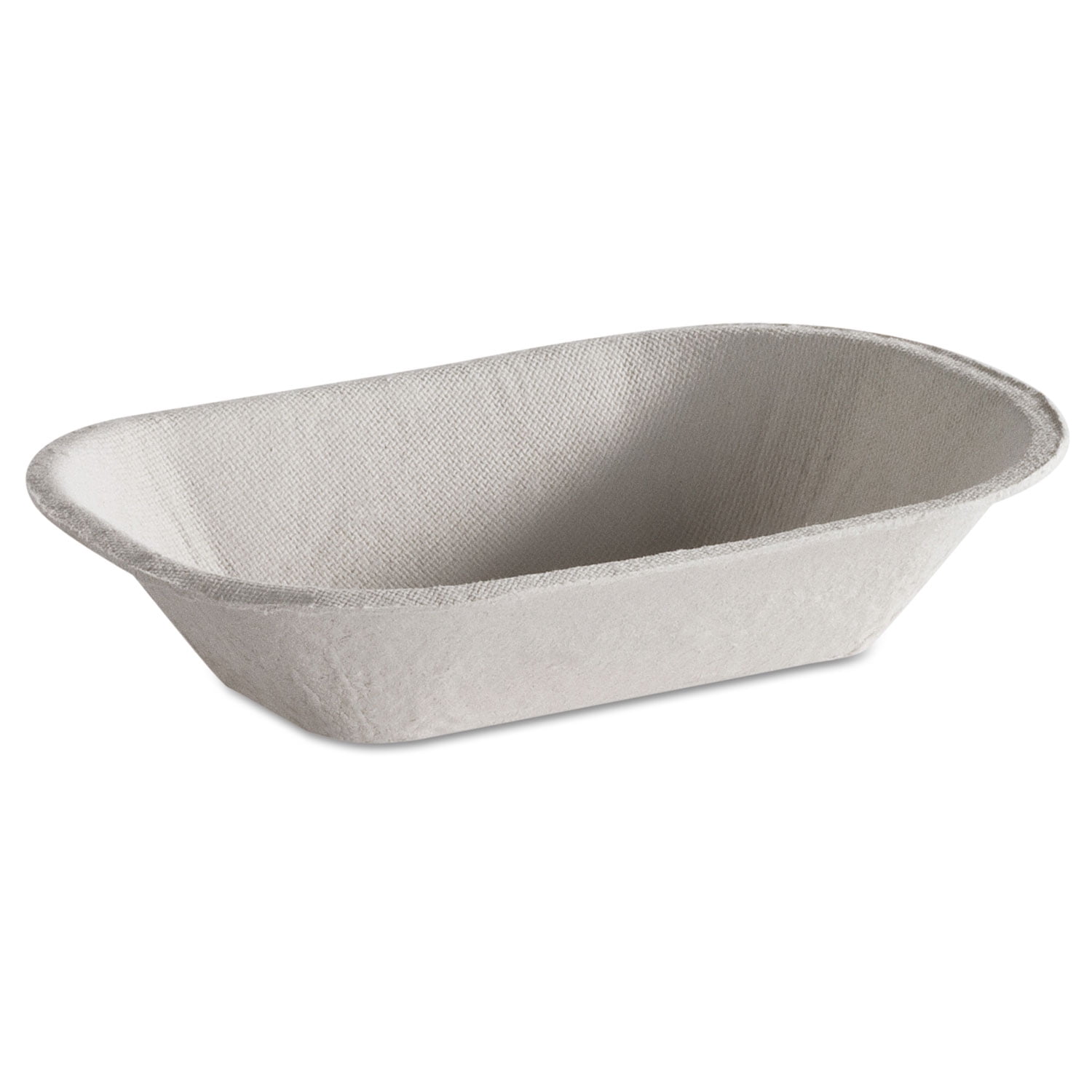 Savaday Molded Fiber Food Tray, 1-Compartment, 4 x 6, Beige, Paper, 250/Bag, 4 Bags/Carton Savaday Molded Fiber Food Tray, 1-Compartment, 4 x 6, Beige, Paper, 250/Bag, 4 Bags/Carton