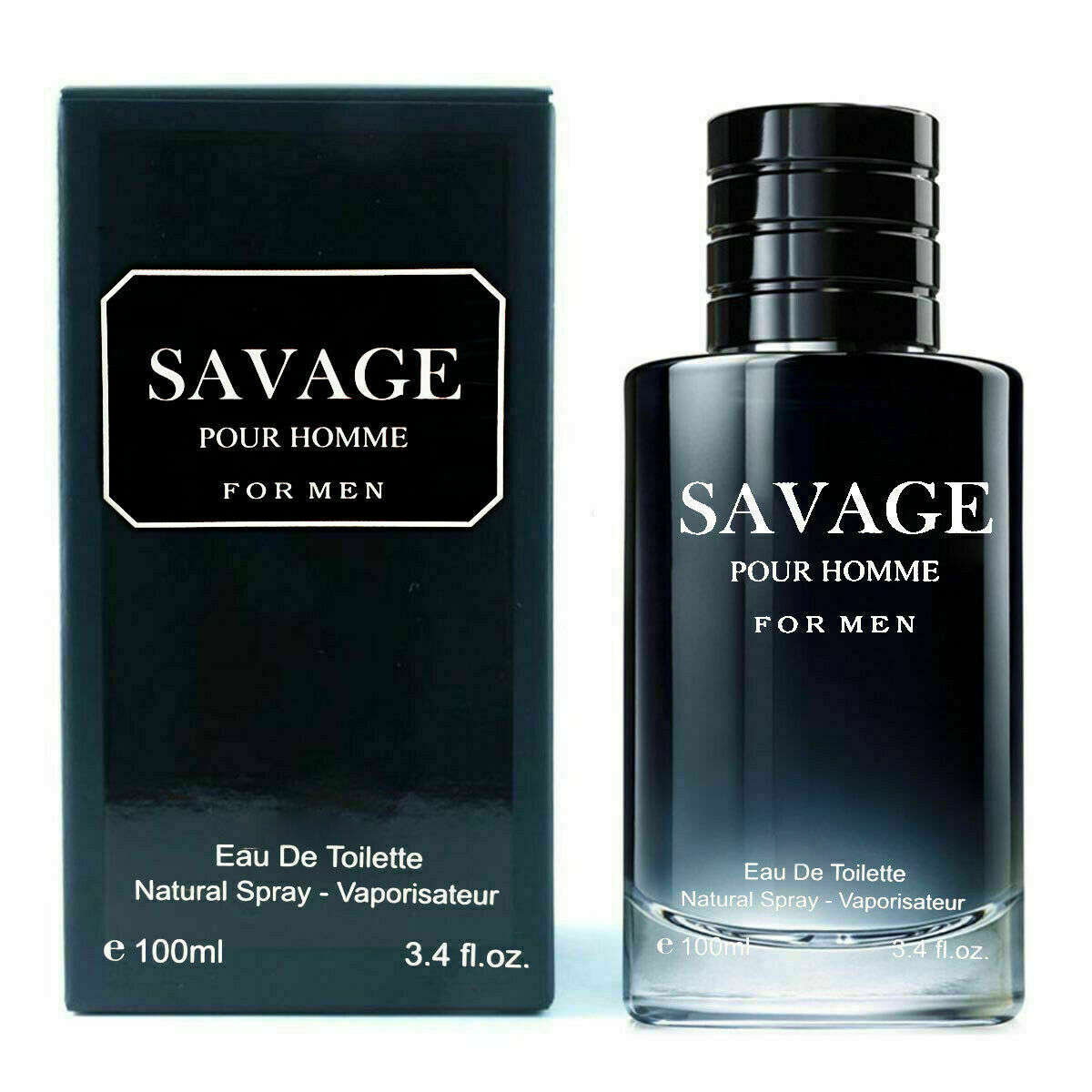 Savage 100 ml 3.4 oz High Quality Impression Cologne EDT Spray for Men - image 1 of 2