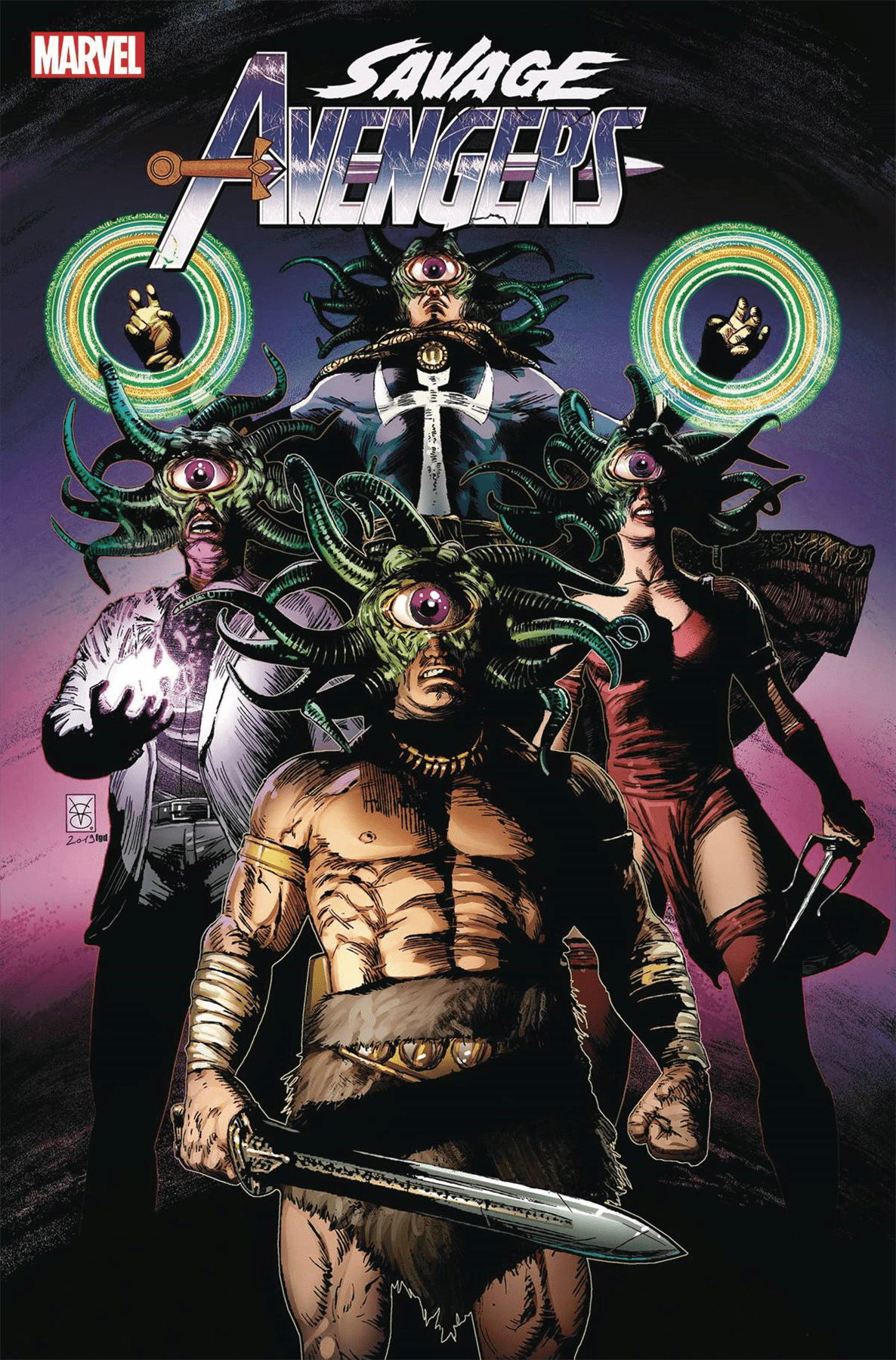 Cover of Savage Avengers #12