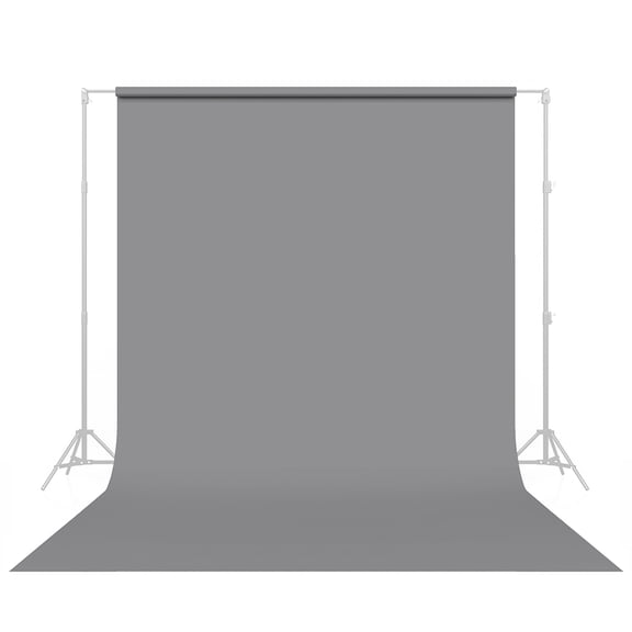 Savage 107"x36' Widetone Seamless Background Paper - Fashion Gray, Single