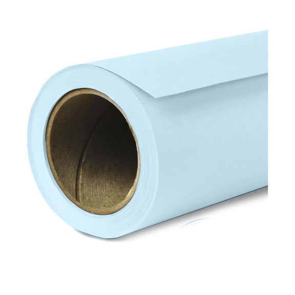 Savage Widetone Seamless Background Paper, 86" x 36' - Blue Mist, Single