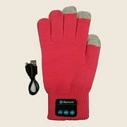 Savage Bluetooth Gear Wireless Smartphone Enabled Gloves with Easy Connect Smartphone Technology Pink