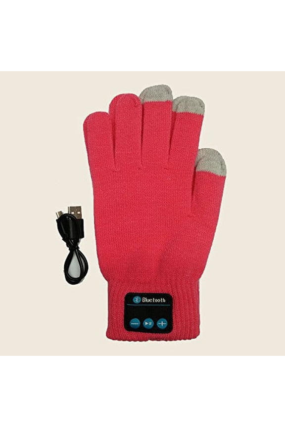 Savage Bluetooth Gear Wireless Smartphone Enabled Gloves with Easy Connect Smartphone Technology Pink