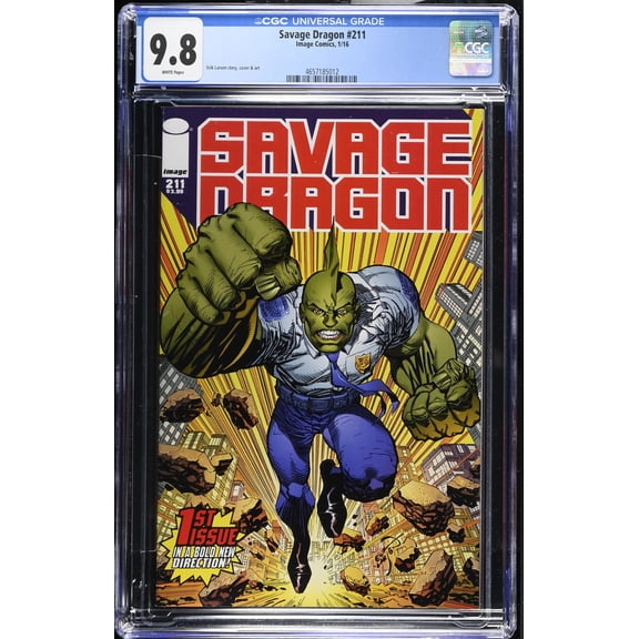 Savage Dragon #211 - CGC 9.8 Comic Book