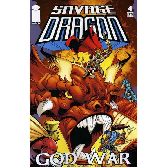 Savage Dragon: God War #4 VF ; Image Comic Book