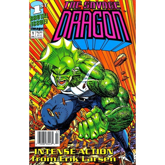 Savage Dragon, The (Mini-Series) #1 (Newsstand) VF ; Image Comic Book