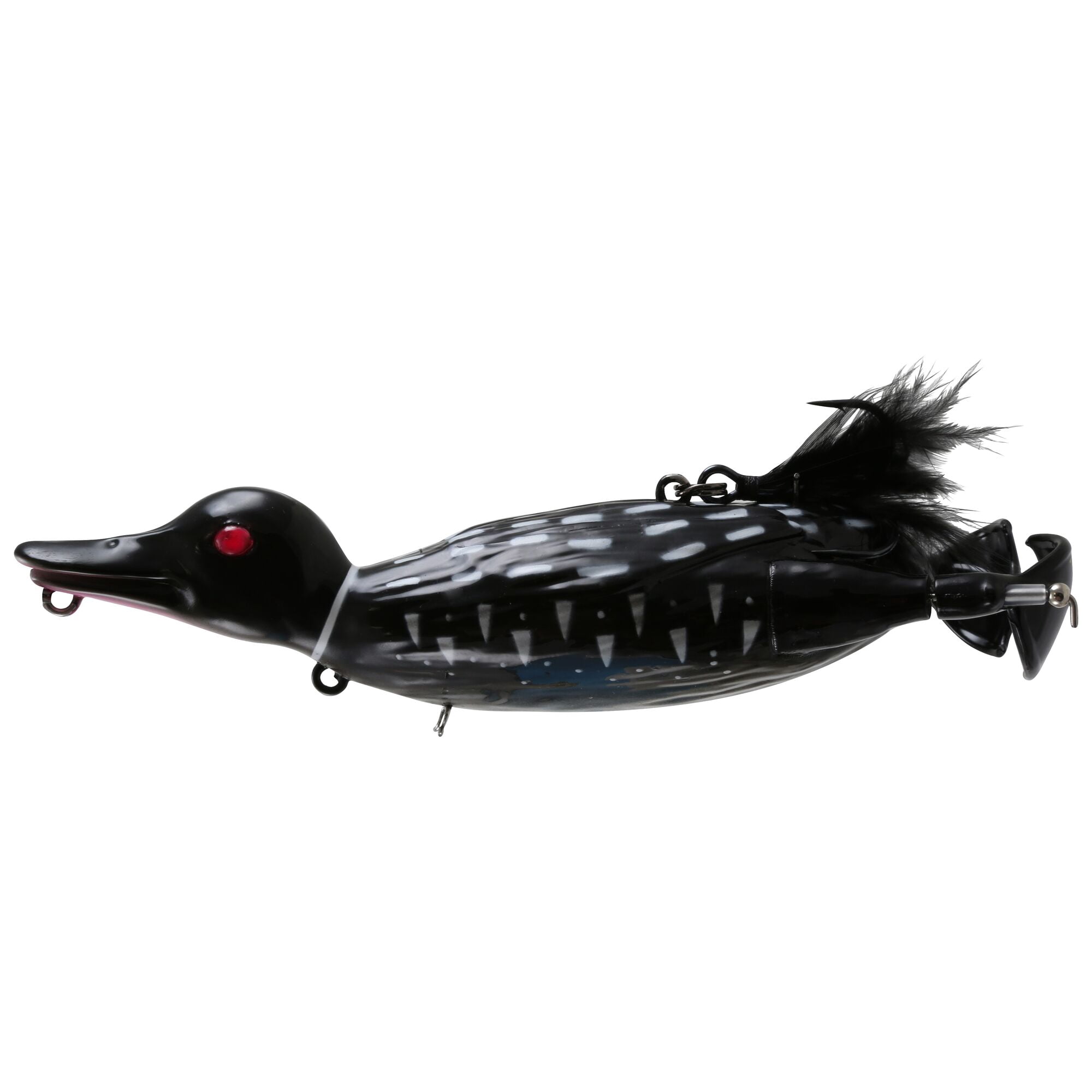 Savage Gear 3D Duck Fishing Hard Bait, Loon, Topwater, 6 in