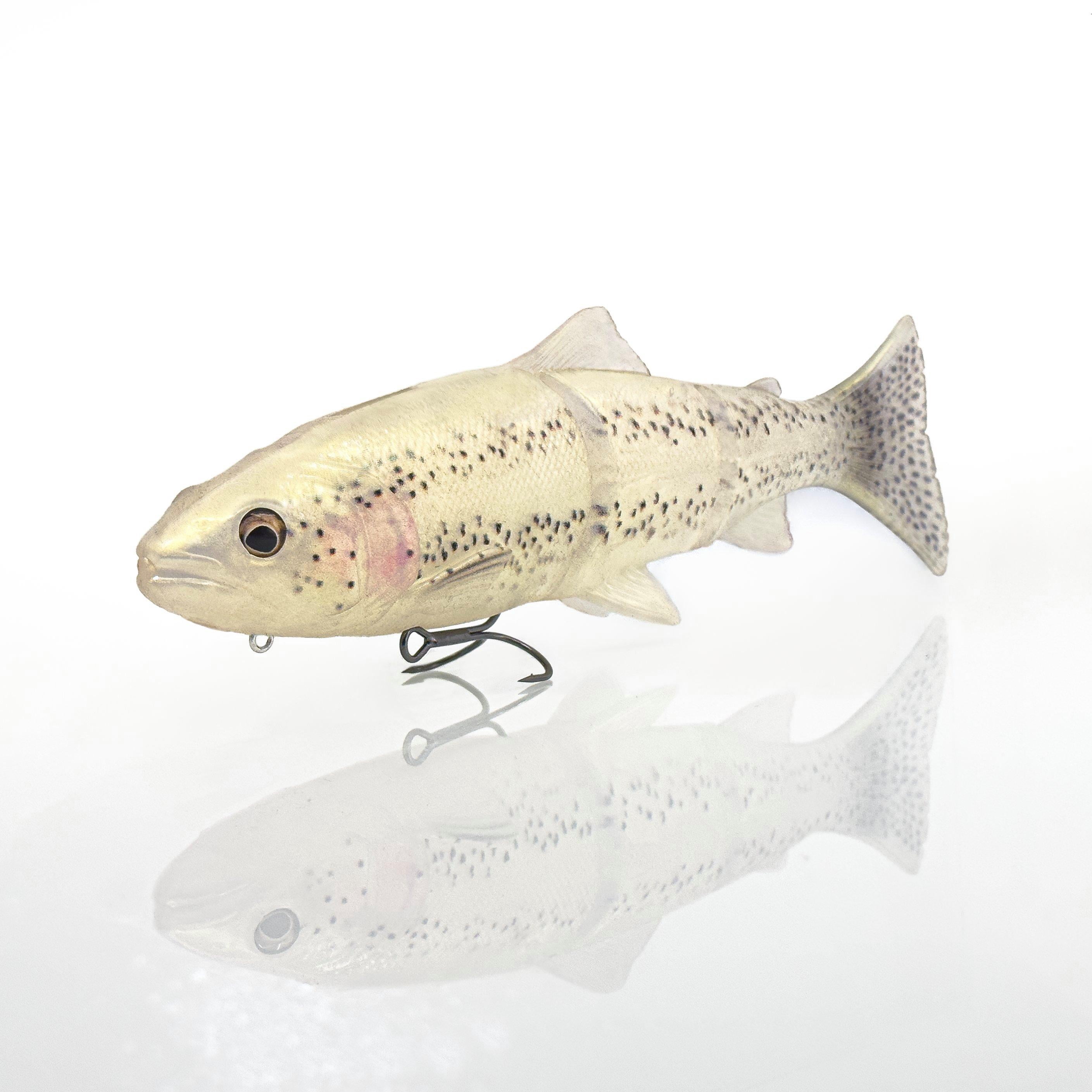 Savage Gear 3D Line Thru Trout Pro, 8 in, Washed Out Trout