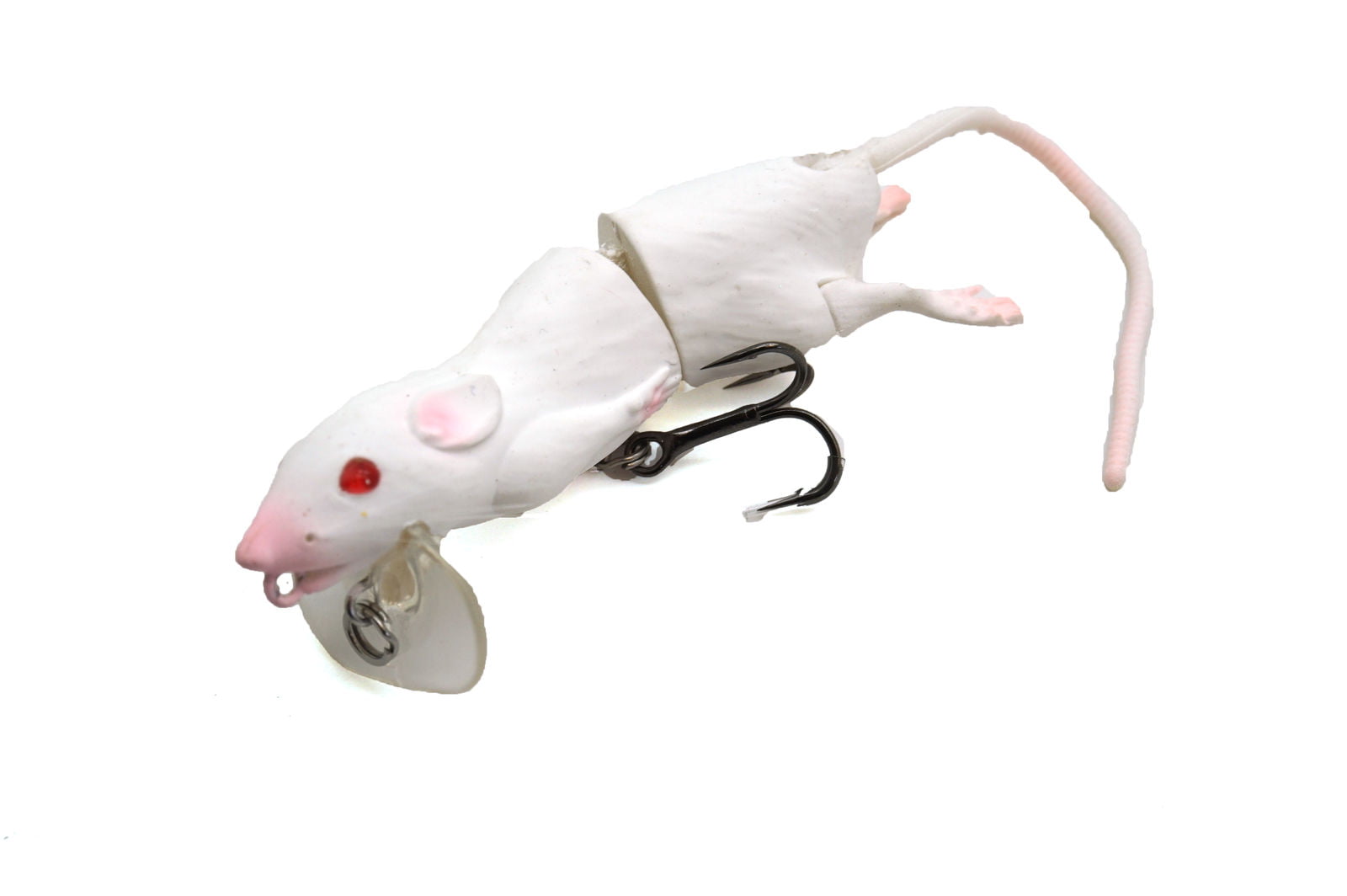 Savage Gear 3D Rad Rat Floating Lure 6 1/2 1/2oz White R-165-WH 