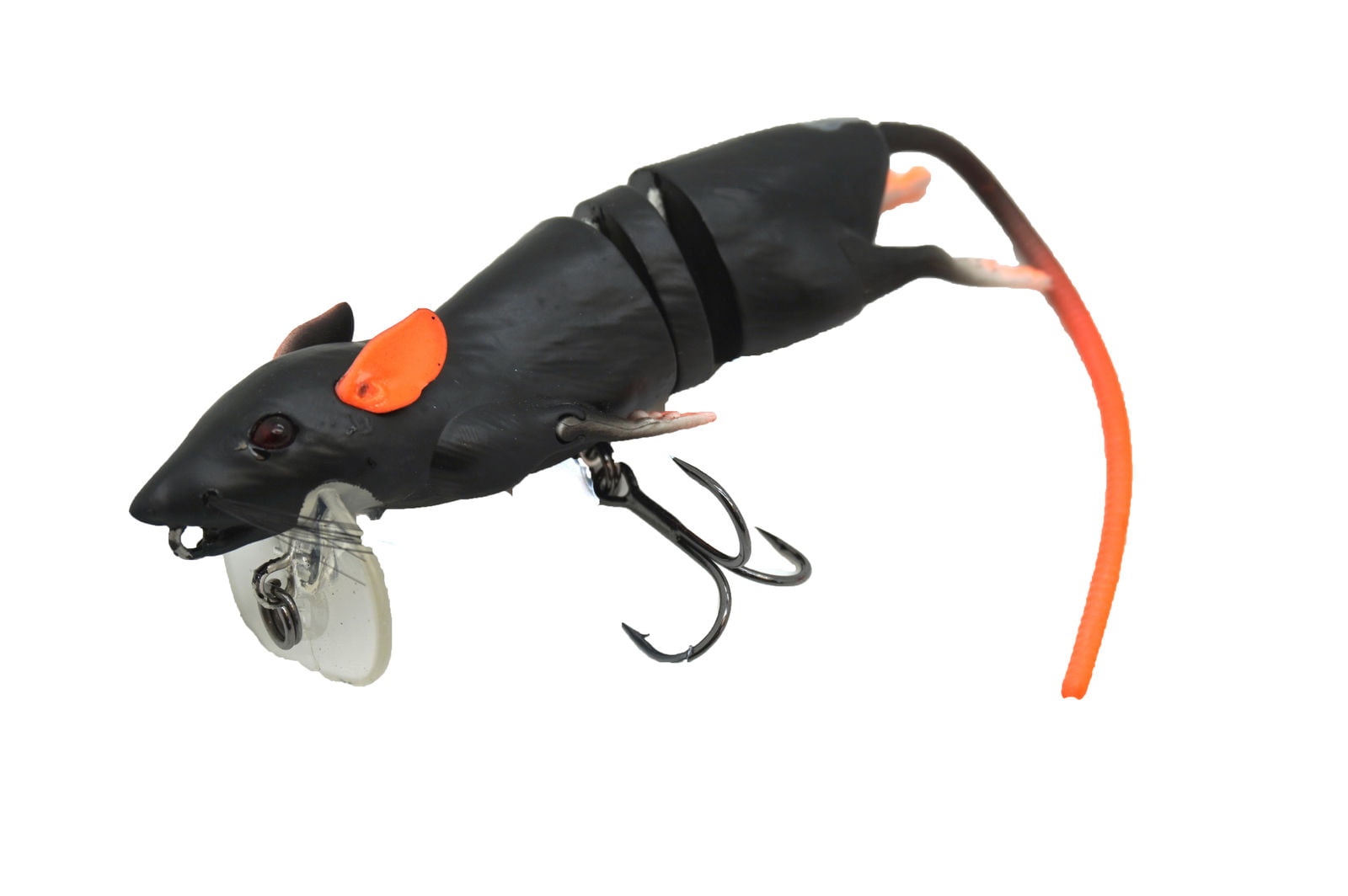 Savage Gear 3D Rad Rat Floating Lure 7 3/4 1oz Black Orange R-200-BO 