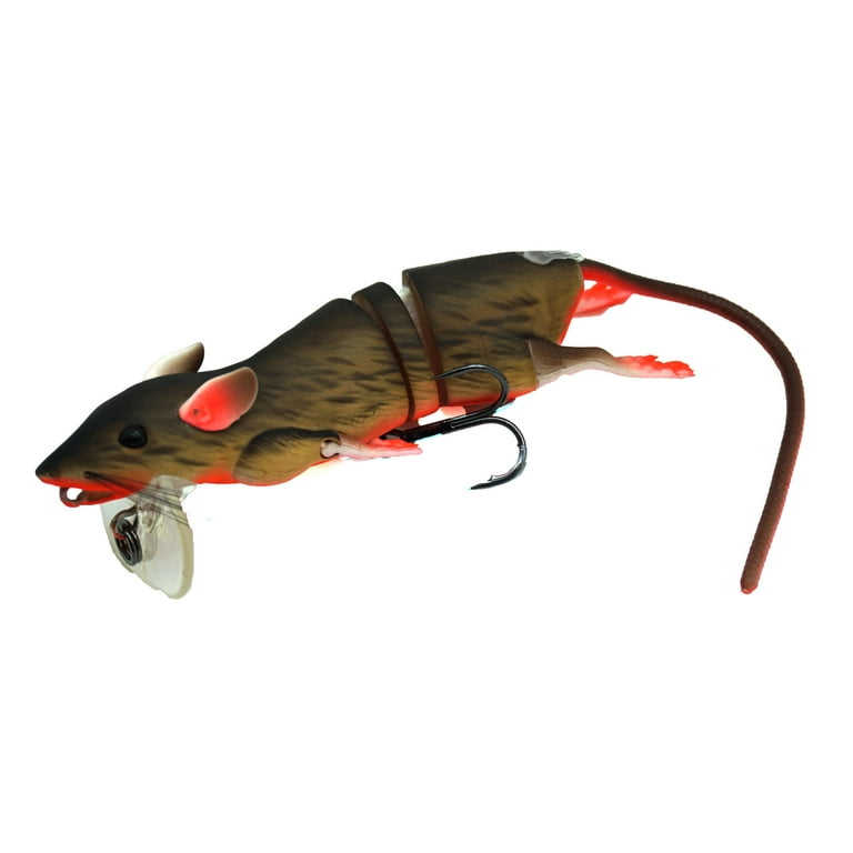 Savage Gear 3D Rad Rat Floating Lure 7 3/4 1oz Red Brown R-200-RB