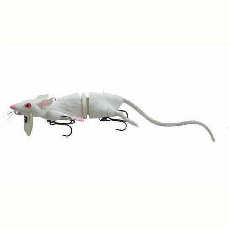 Savage Gear 3D Rad Rat Floating Lure 7 3/4 1oz White R-200-WH