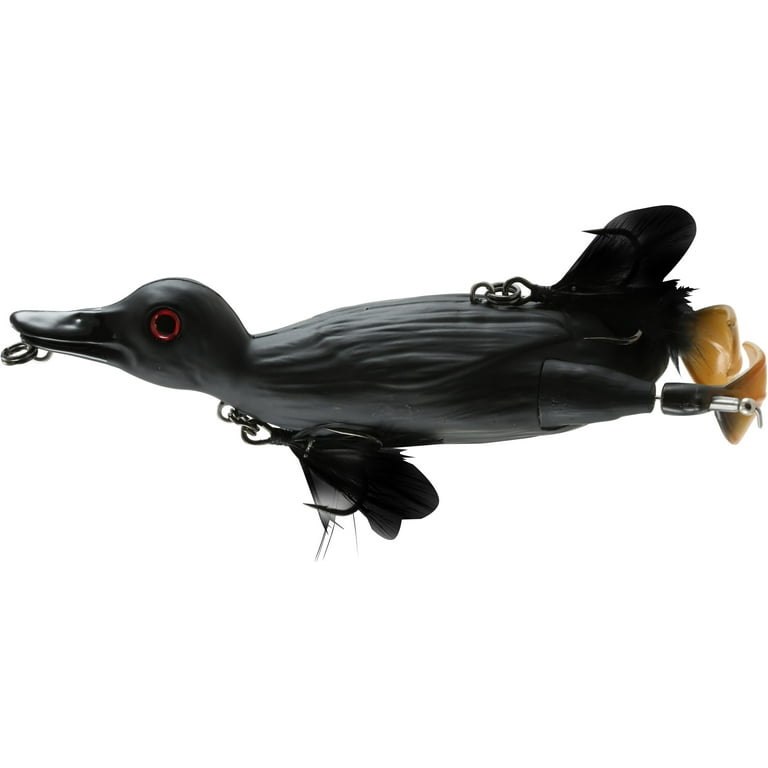 Savage Gear D-110-BBB 3D Topwater Suicide Duck Lure Baby Black Bird 4 