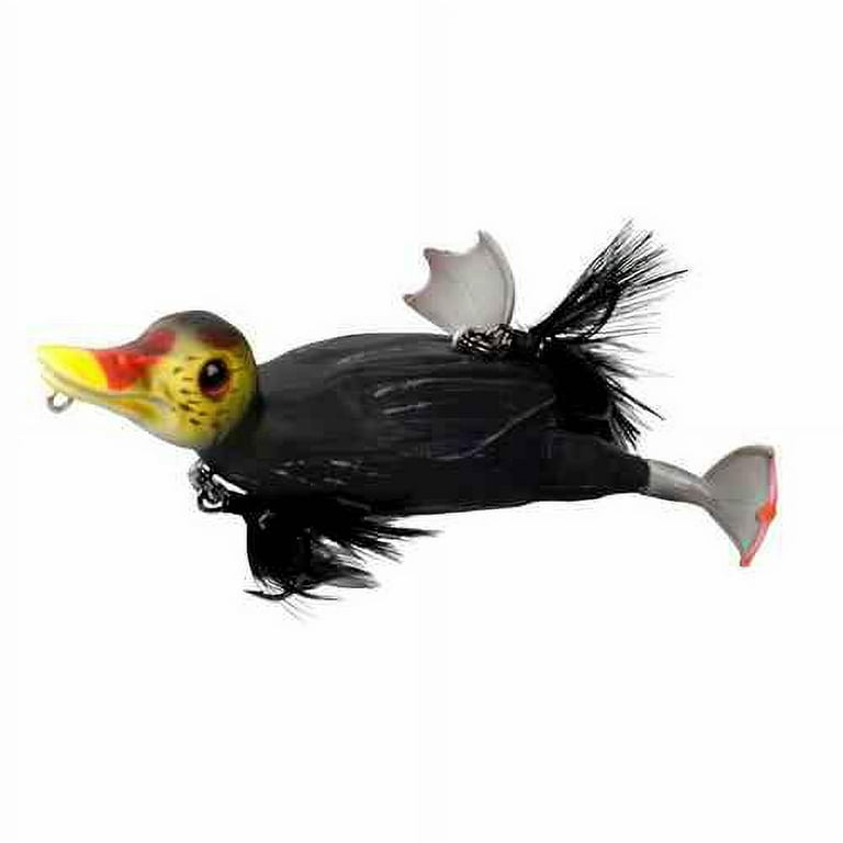 Savage Gear D-150-BBB 3D Topwater Duck Pike Musky Lure Black Bird