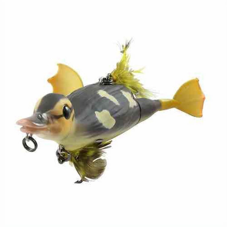 Savage Gear 3D Topwater Duckling Fishing Lure, Wood Duck, 6 Inch