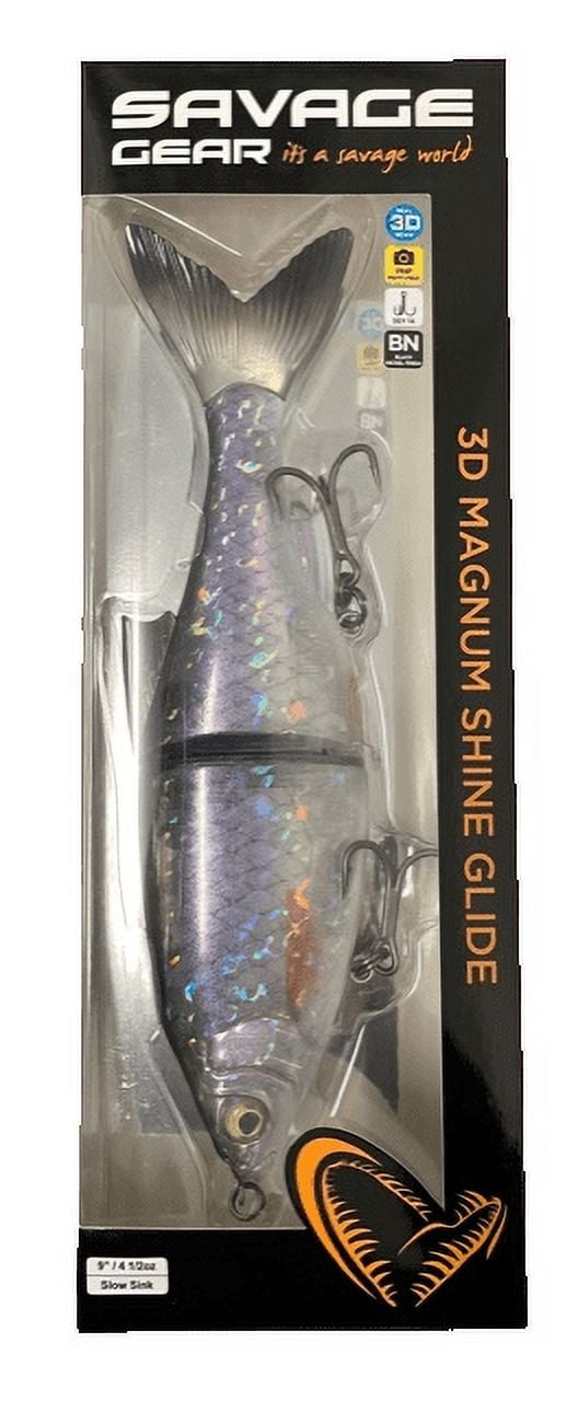 Savage Gear S3898 3D Shine Glide Ghost Bone 5.25 1oz Fishing Lures 