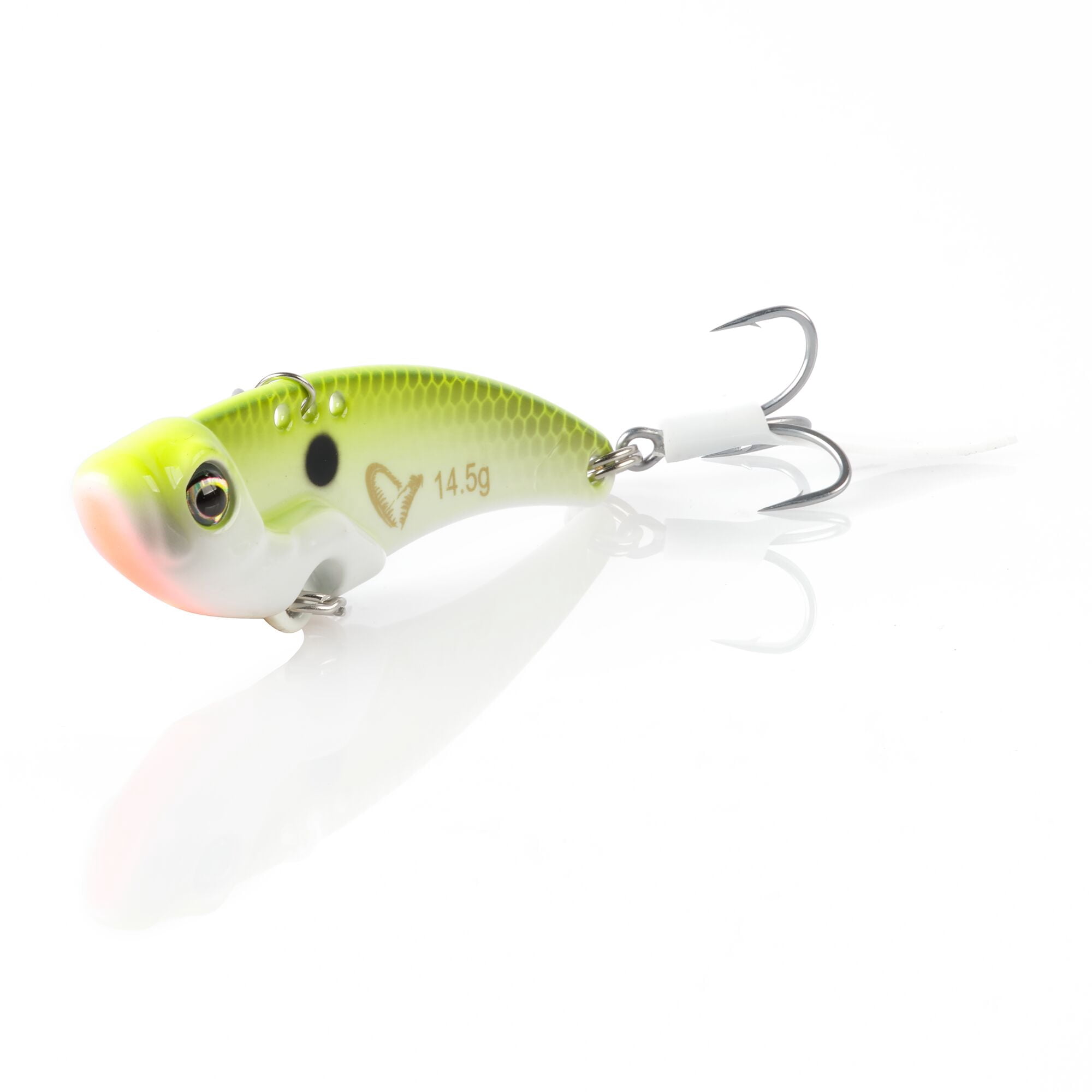 Savage Gear Savage Fishing Lure, 2.25 in, Chartreuse White (1-count)