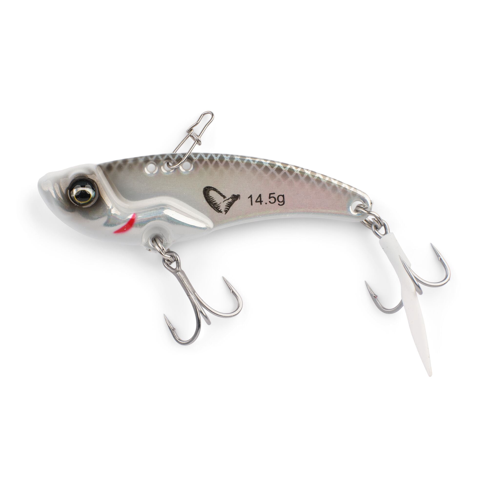 Savage Gear Savage Fishing Lure, 2.25 in, White Flash (1-count)